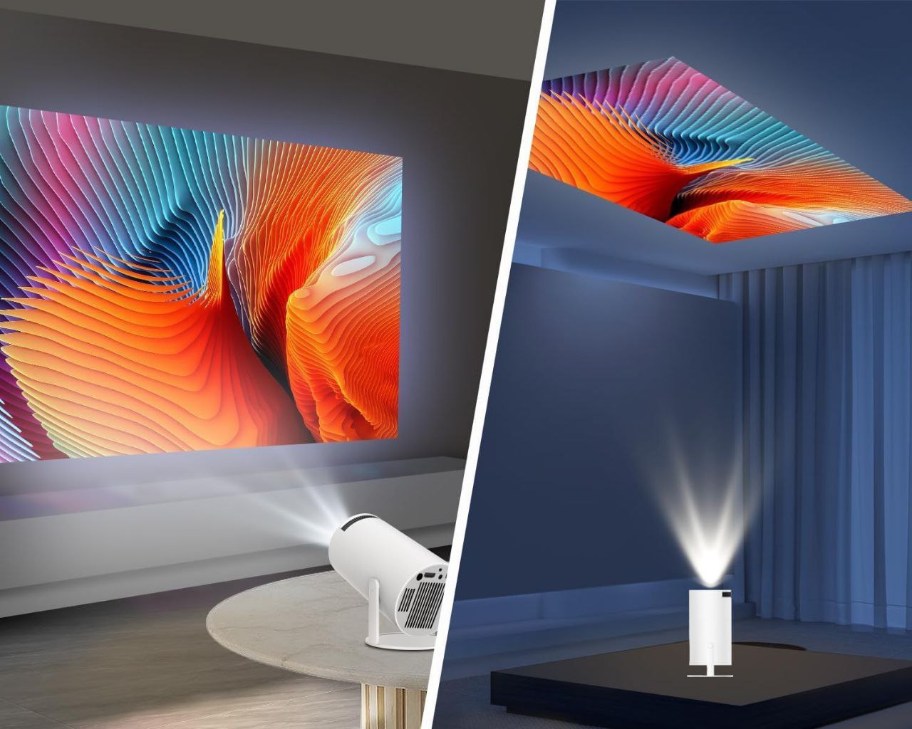 4K Android 5G WiFi Projector