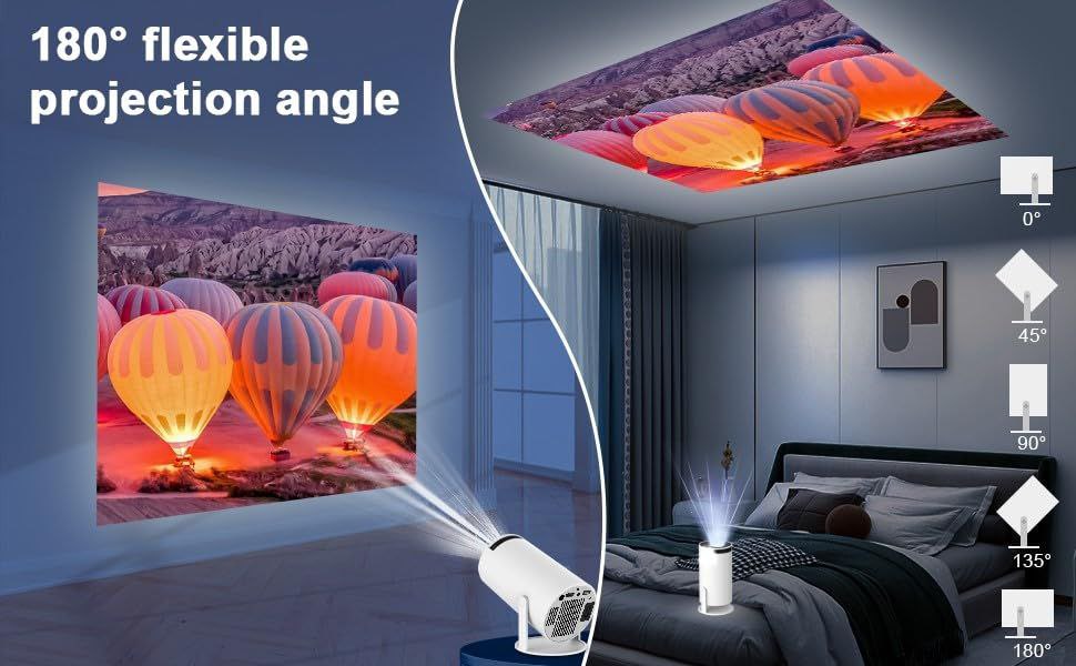 4K Android 5G WiFi Projector
